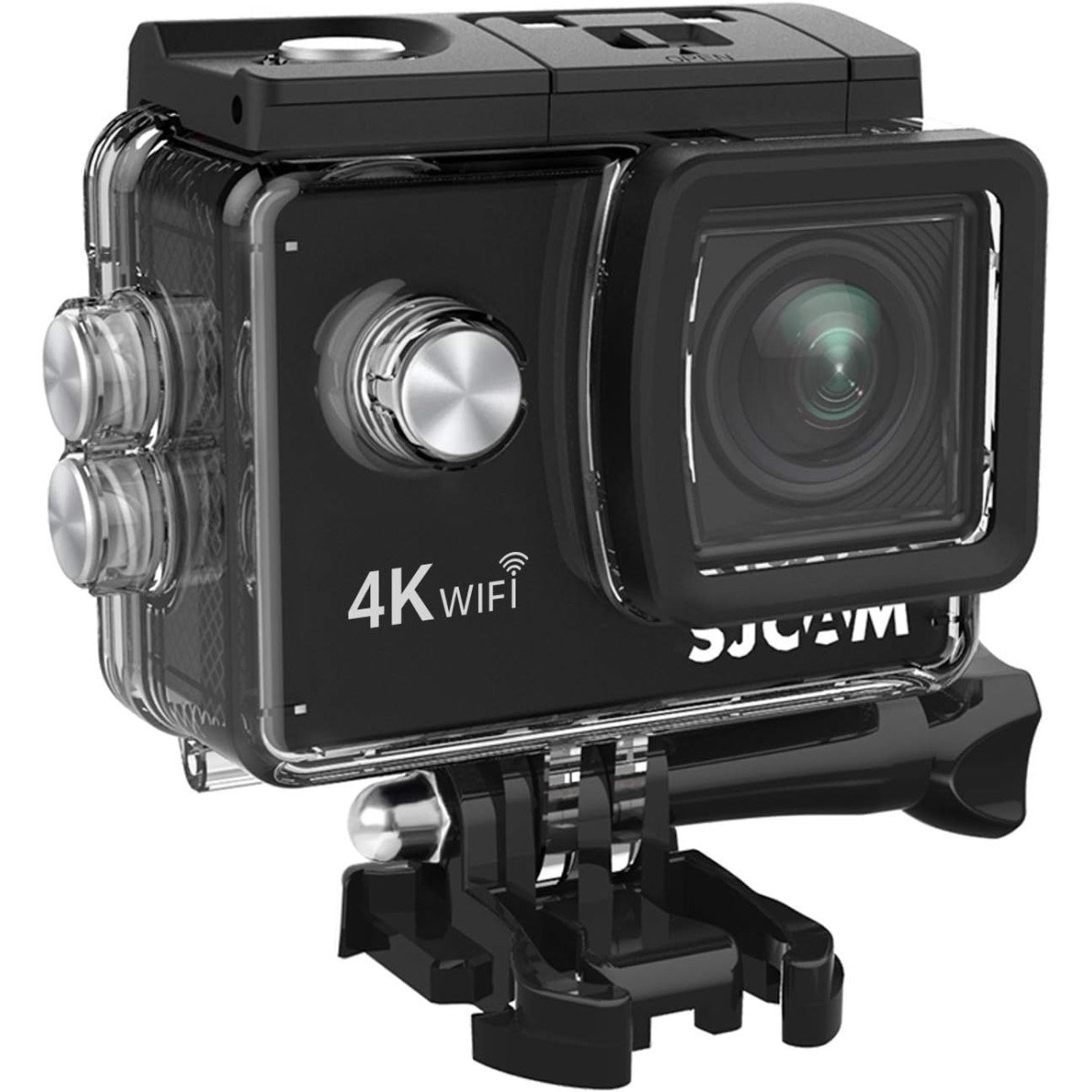 SJCAM SJ4000 WiFi 12MP Optical Full HD WiFi Sports Action Camera 170°Wide FOV 30M Waterproof DV Camcorder, Black-