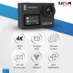 SJCAM SJ6 Legend Optical 16 MP 4K 24fps 5.08 cm (2.0") LCD Touch Screen Action Camera | Gyro Sensor | External Mic Support | Dual Screen (Black)