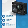 SJCAM SJ6 Legend Optical 16 MP 4K 24fps 5.08 cm (2.0") LCD Touch Screen Action Camera | Gyro Sensor | External Mic Support | Dual Screen (Black)