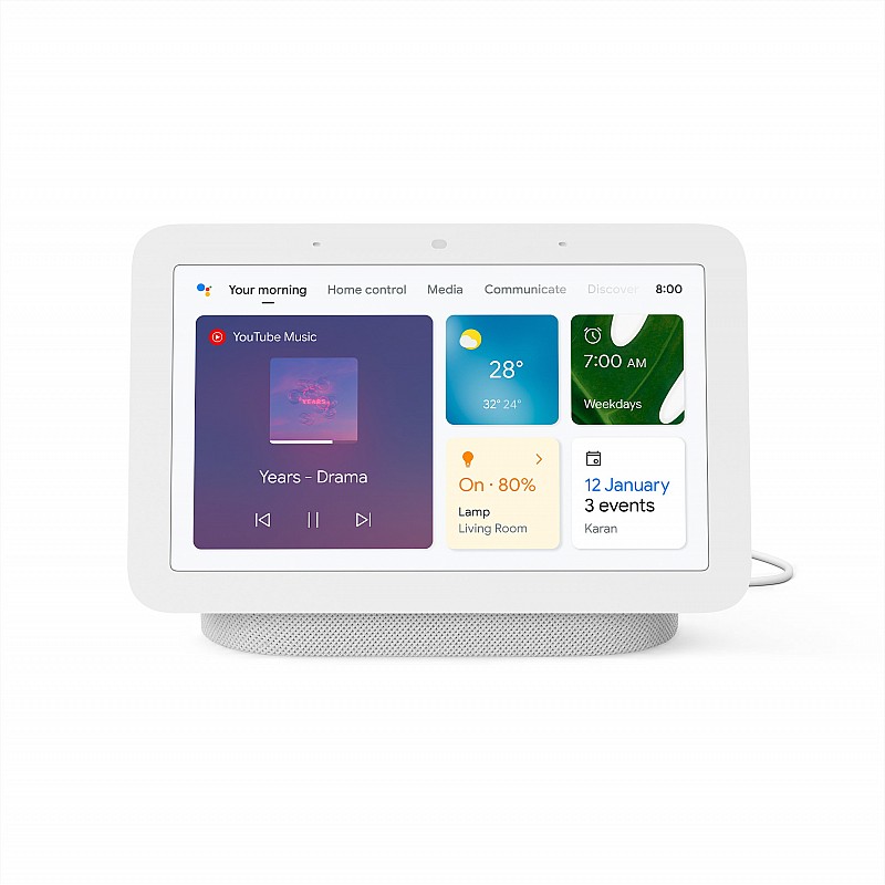 Google Nest Hub 2nd Gen, Display With Google Assistant Smart Speaker