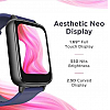 boAt Wave Neo with 1.69 inch , 2.5D Curved Display & Multiple Sports Modes Smartwatch (Blue Strap, Free Size)