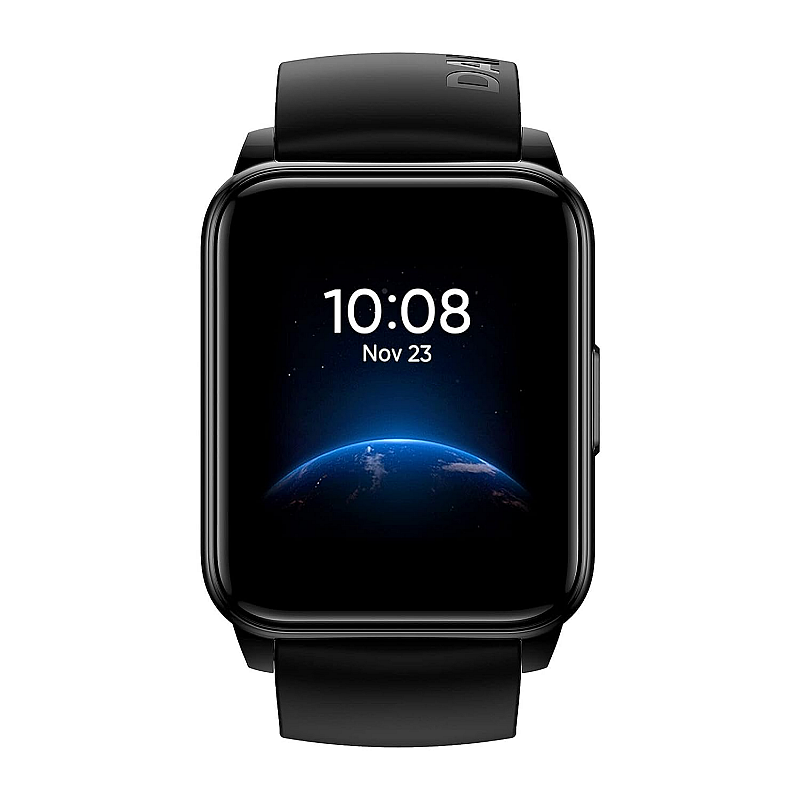 realme Smart Watch 2 with Superbright HD Display & 90 Sports Modes (Black Strap, Regular)