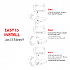 INSTAPLAY WiFi Router UPS uniterrupted Power Backup for 12V/2A WiFi Router Designed