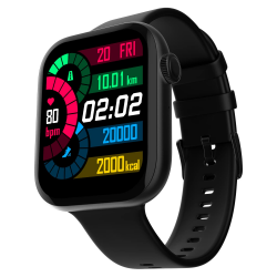 Fire-Boltt Ring 3 Smart Watch 1.8 Biggest Display (Black)