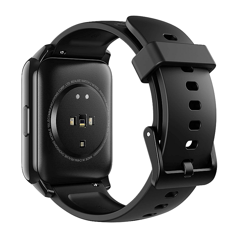 realme Smart Watch 2 with Superbright HD Display & 90 Sports Modes (Black Strap, Regular)