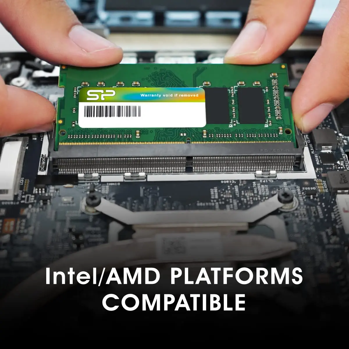 SP Silicon Power DDR4 4GB 2666MHz CL19 1.2V SODIMM Laptop Computer RAM Memory (SP004GBSFU266X02IN)
