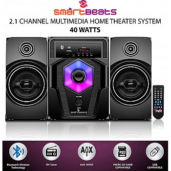 F&D A140X 2.1 Channel Multimedia Bluetooth Speakers (Black)