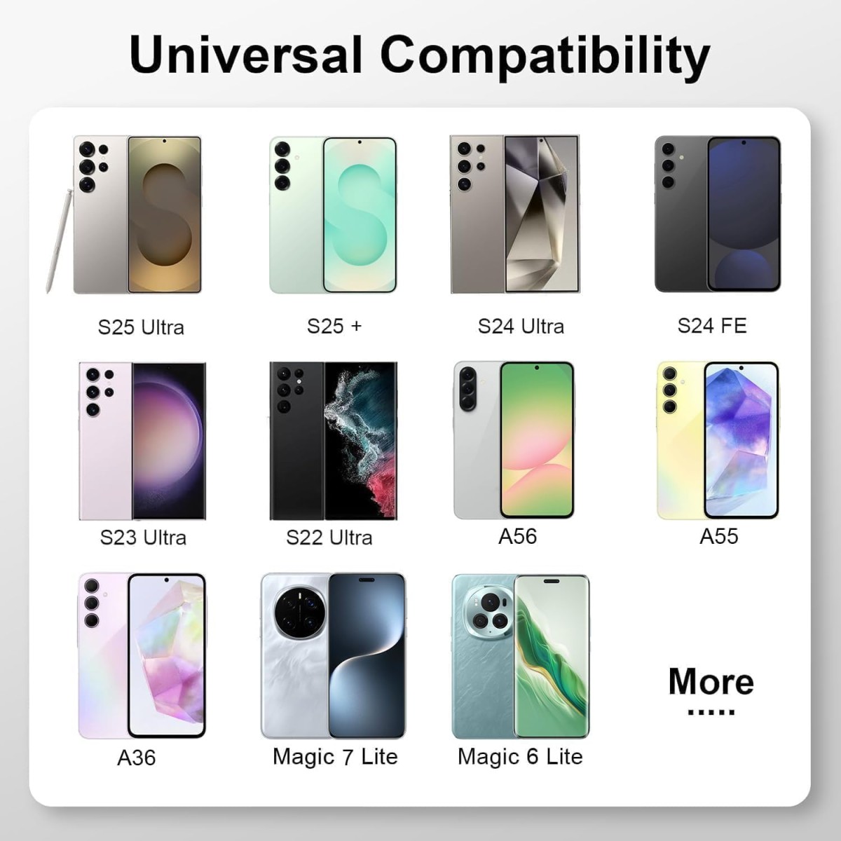 Samsung 25W Type-C Travel Adapter & USB C Cable Combo Mobile Charger Super Fast Charging Adaptor With PD Charging For Samsung Galaxy S24 Ultra White