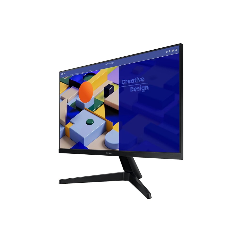 Samsung 27-inch(68.60cm) FHD 1,920 x 1,080 Monitor, IPS, 75 Hz, Bezel Less Design, AMD FreeSync, Flicker Free, HDMI, D-sub, (LS27C310EAWXXL, Black)