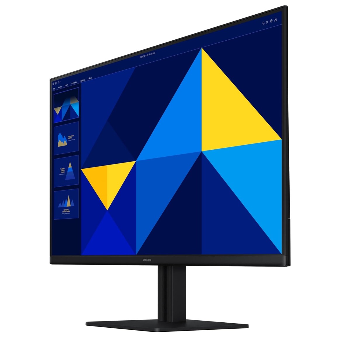 Samsung 27-inch(68.60cm) FHD 1,920 x 1,080 Monitor, IPS, 75 Hz, Bezel Less Design, AMD FreeSync, Flicker Free, HDMI, D-sub, (LS27C310EAWXXL, Black)