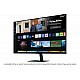 Samsung 32-Inch(80.13Cm) LED 1920 x 1080 Pixels, M5 FHD Smart Monitor, Speakers, Remote, 1 Billion Color, Smart TV apps, TV Plus, Office 365, Apple Airplay, Dex, Bluetooth (LS32BM500EWXXL, )