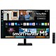 Samsung 32-Inch(80.13Cm) LED 1920 x 1080 Pixels, M5 FHD Smart Monitor, Speakers, Remote, 1 Billion Color, Smart TV apps, TV Plus, Office 365, Apple Airplay, Dex, Bluetooth (LS32BM500EWXXL, )