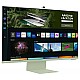 Samsung 32-Inch(80Cm) 3840 X 2160 Pixels M8 4K UHD Smart Monitor, Wireless Webcam, Type-C, Smart TV apps, TV Plus, Office 365, Dex, Apple Airplay, BT, IOT, Speakers, Remote 