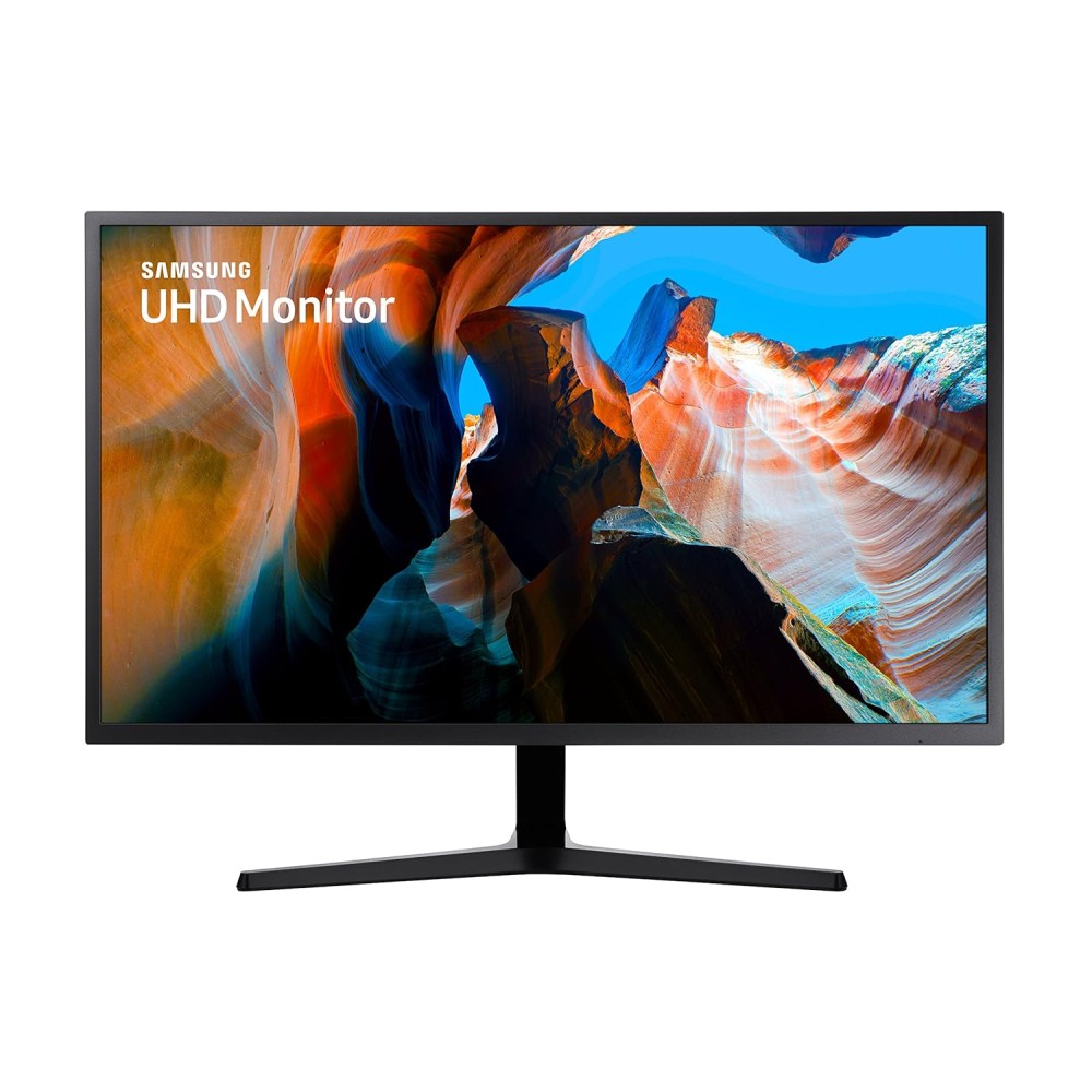 Samsung 32-inch(80.1cm) 4K UHD, Flat Monitor, 1 Billion Colors, PBP, Slim Bezels, AMD FreeSync (LU32J590UQWXXL)