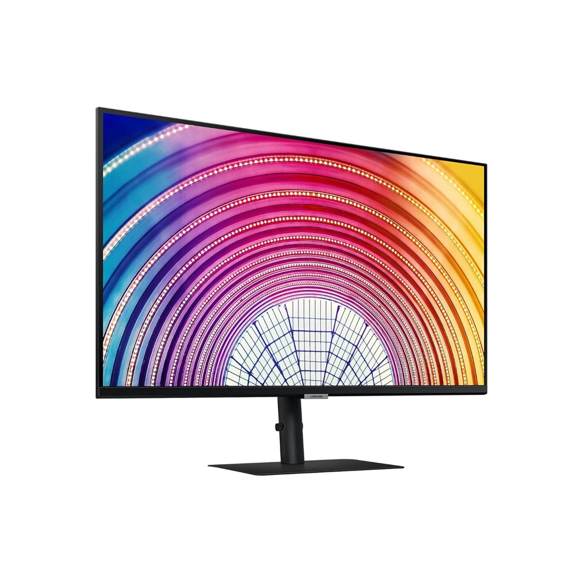Samsung 32-inch(80cm) QHD Monitor, Bezel Less Design, 1 Billion Colors, HDR10, HAS, 2560 X 1440 Pixels, Intelligent Eye Care, AMD FreeSync™, FSC-Certified, Energy Saving (LS32A600NWWXXL)