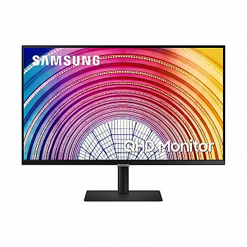 Samsung 32-inch(80cm) QHD Monitor, Bezel Less Design, 1 Billion Colors, HDR10, HAS, 2560 X 1440 Pixels, Intelligent Eye Care, AMD FreeSync™, FSC-Certified, Energy Saving (LS32A600NWWXXL)