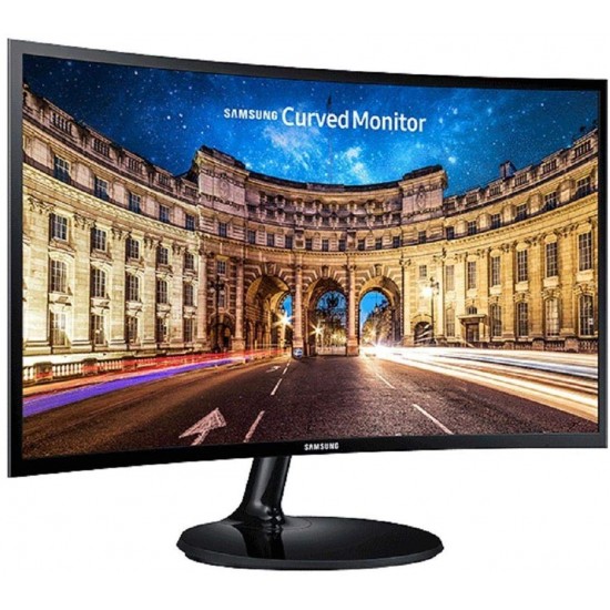 Samsung 23.5 inch Curved LED Backlit Computer Monitor LC24F390FHWXXL Black