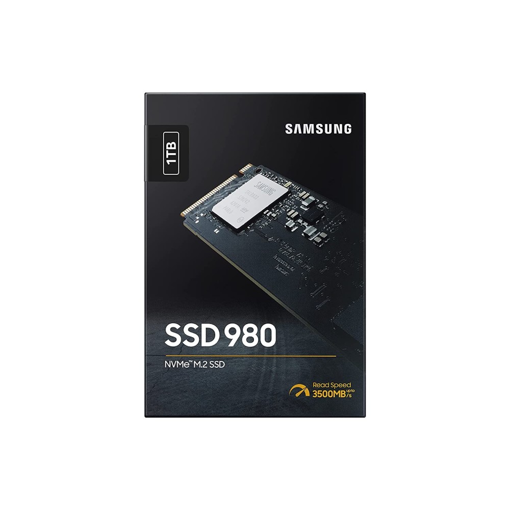 Samsung 980 500GB Up to 3,500 MB/s PCIe 3.0 NVMe M.2 (2280) Internal Solid State Drive (SSD) (MZ-V8V500)