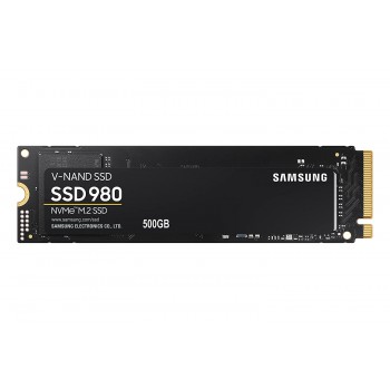 Samsung 980 500GB Up to 3,500 MB/s PCIe 3.0 NVMe M.2 (2280) Internal Solid State Drive (SSD) (MZ-V8V500)