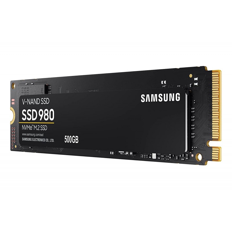 Samsung 980 500GB Up to 3,500 MB/s PCIe 3.0 NVMe M.2 (2280) Internal Solid State Drive (SSD) (MZ-V8V500)