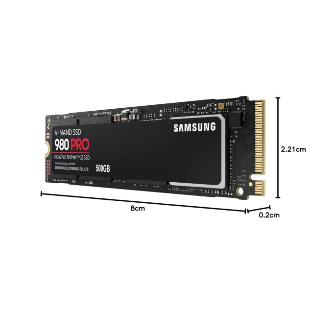 Samsung 980 SSD 1TB PCle 3.0x4, NVMe M.2 2280, Internal Solid State Drive, Storage for PC, Laptops, Gaming and More, HMB Technology, Intelligent Turbowrite, Speeds of up-to 3,500MB/s, MZ-V8V1T0B Samsung 980 SSD 1TB PCle 3.0x4, NVMe M.2 2280, Internal Solid State Drive, Storage for PC, Laptops, Gaming and More, HMB Technology, Intelligent Turbowrite, Speeds of up-to 3,500MB/s, MZ-V8V1T0B