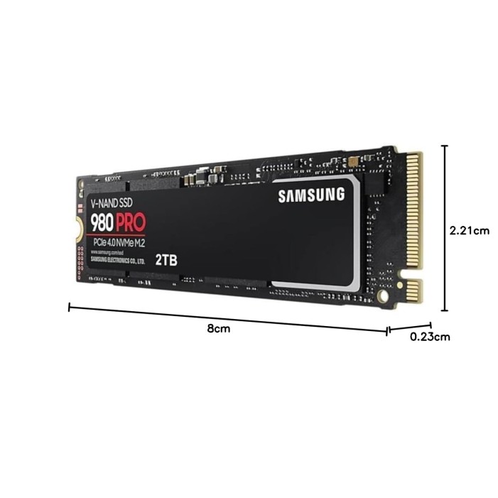 Samsung 980 SSD 1TB PCle 3.0x4, NVMe M.2 2280, Internal Solid State Drive, Storage for PC, Laptops, Gaming and More, HMB Technology, Intelligent Turbowrite, Speeds of up-to 3,500MB/s, MZ-V8V1T0B Samsung 980 SSD 1TB PCle 3.0x4, NVMe M.2 2280, Internal Solid State Drive, Storage for PC, Laptops, Gaming and More, HMB Technology, Intelligent Turbowrite, Speeds of up-to 3,500MB/s, MZ-V8V1T0B