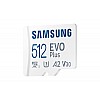 Samsung EVO Plus 512GB microSDXC UHS-I U3-130MB/s Full HD & 4K UHD Memory Card with Adapter (MB-MC512KA)