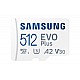 Samsung EVO Plus 512GB microSDXC UHS-I U3 130MB/s Full HD & 4K UHD Memory Card with Adapter (MB-MC512KA)