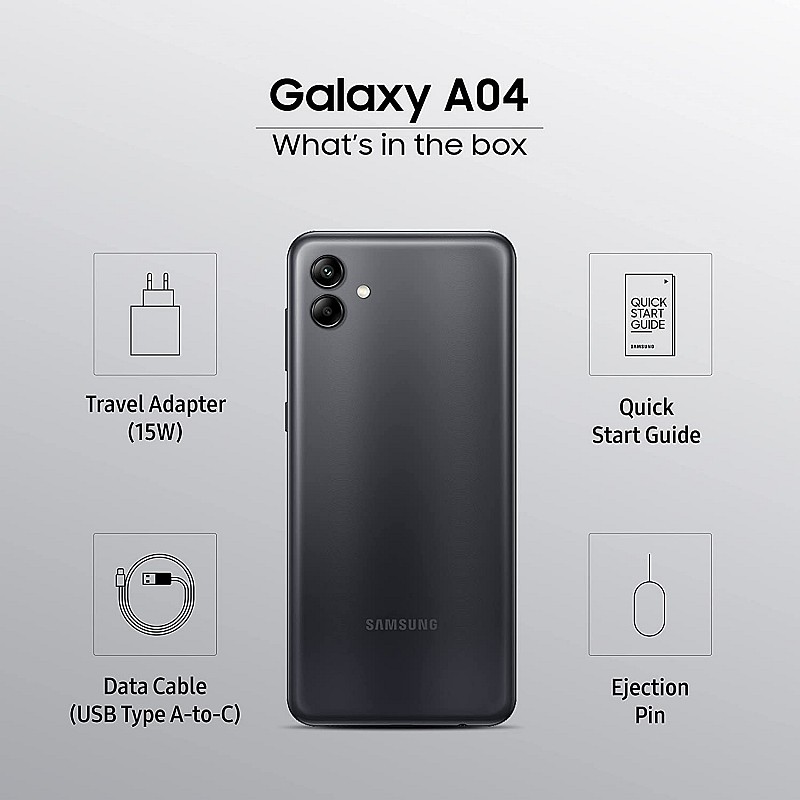 Samsung Galaxy A03 Black, 3GB RAM, 32GB Storage