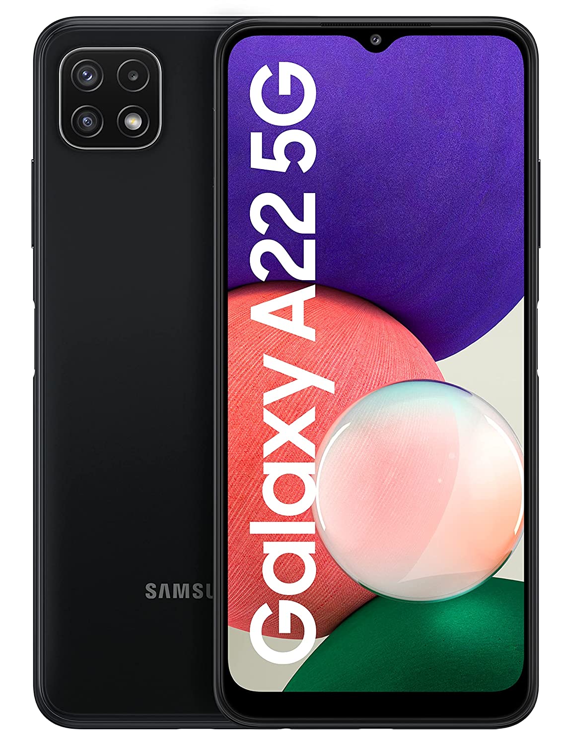 Samsung Galaxy A22 5G (Gray, 8GB RAM, 128GB Storage) Refurbished
