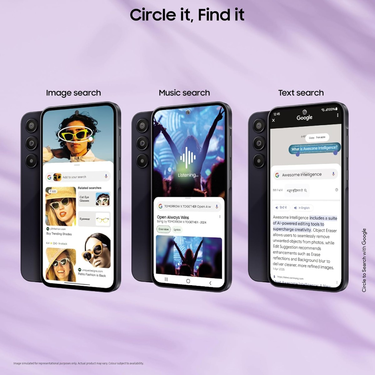 Samsung Galaxy A35 5G (Awesome Iceblue, 8GB RAM, 128GB Storage) Without Offer {open box}