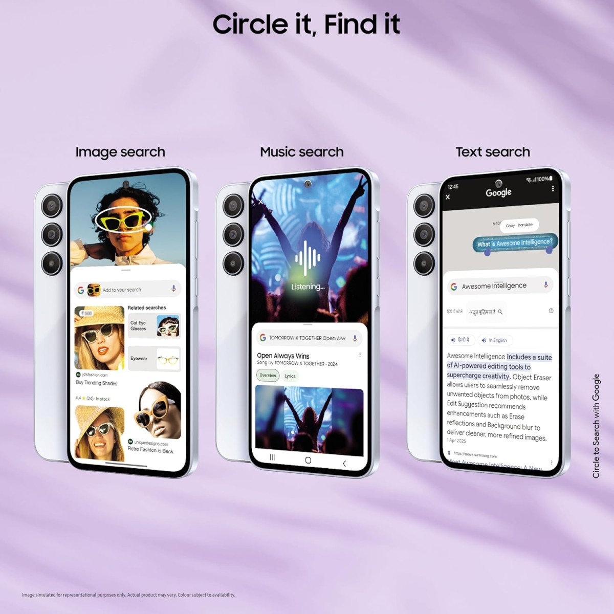 Samsung Galaxy A35 5G (Awesome Iceblue, 8GB RAM, 128GB Storage) Without Offer {open box}