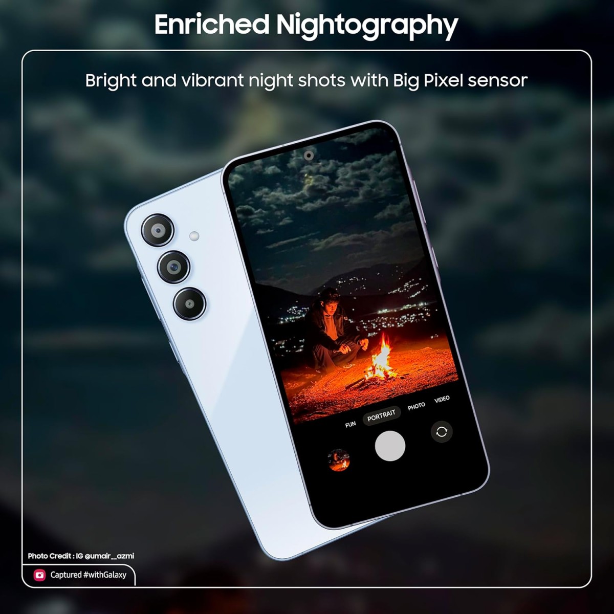 Samsung Galaxy A55 5G (Awesome Iceblue, 8GB RAM, 128GB Storage)