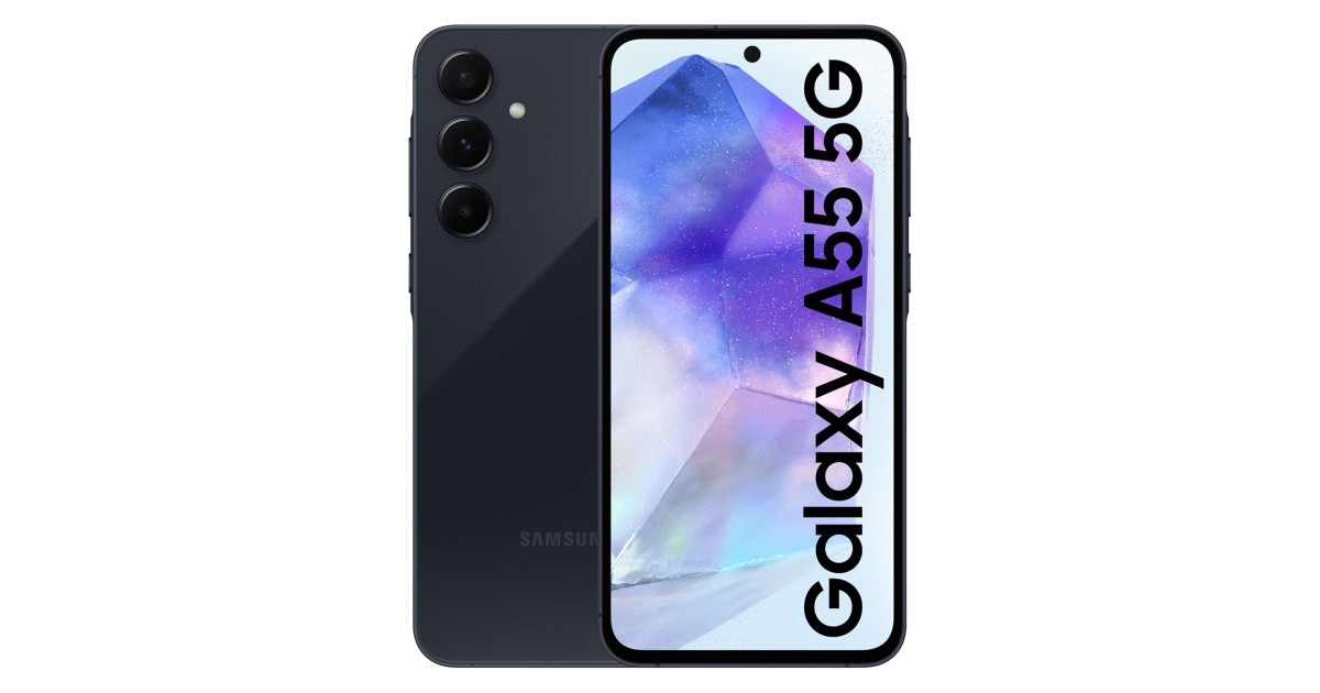Samsung Galaxy A55 5G (Awesome Navy, 8GB RAM, 128GB Storage)