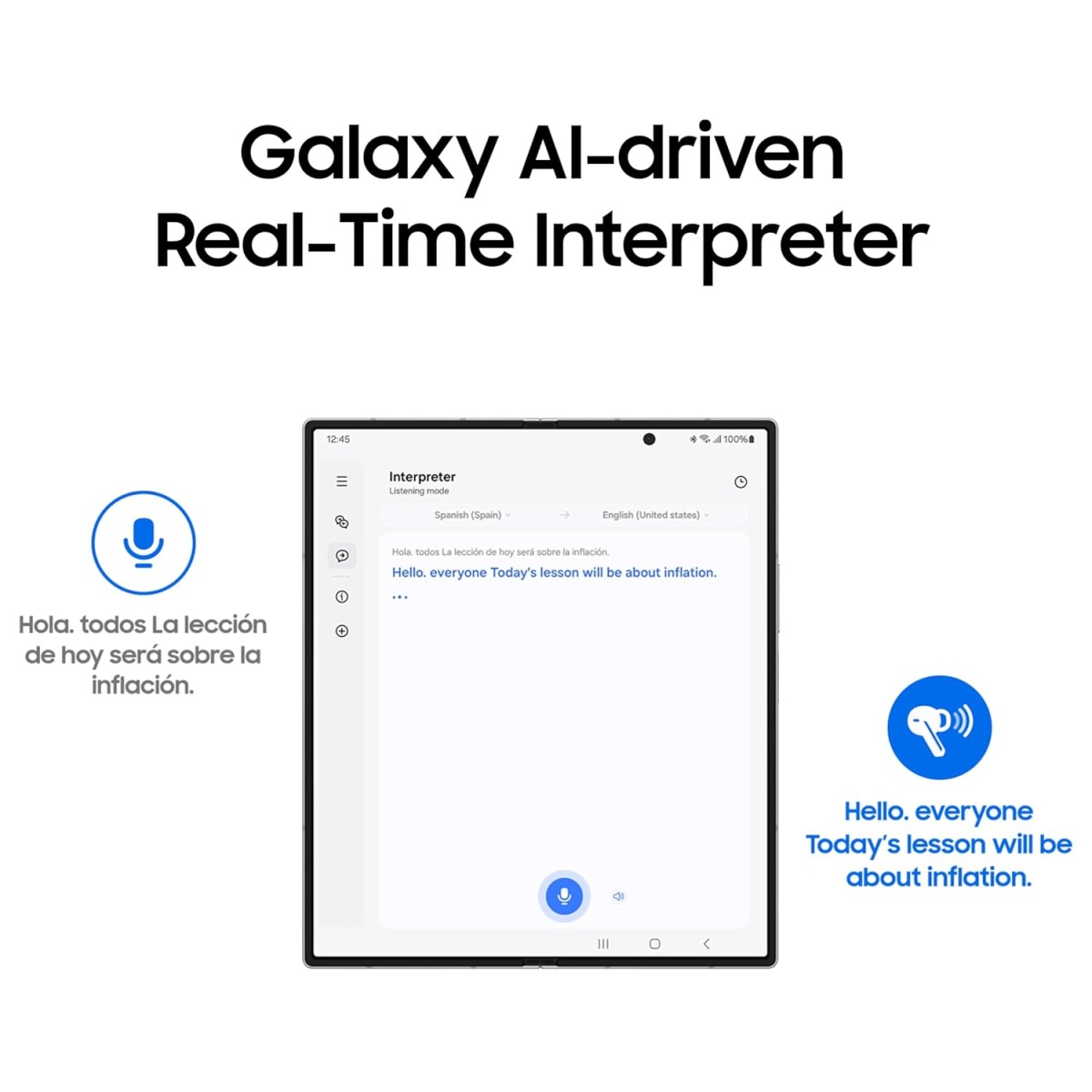 Samsung Galaxy Buds 3 Pro (Silver) with Galaxy AI | Adaptive ANC | Real-time Interpreter | 24-bit Hi-Fi Audio | Up to 37H Battery | IP57