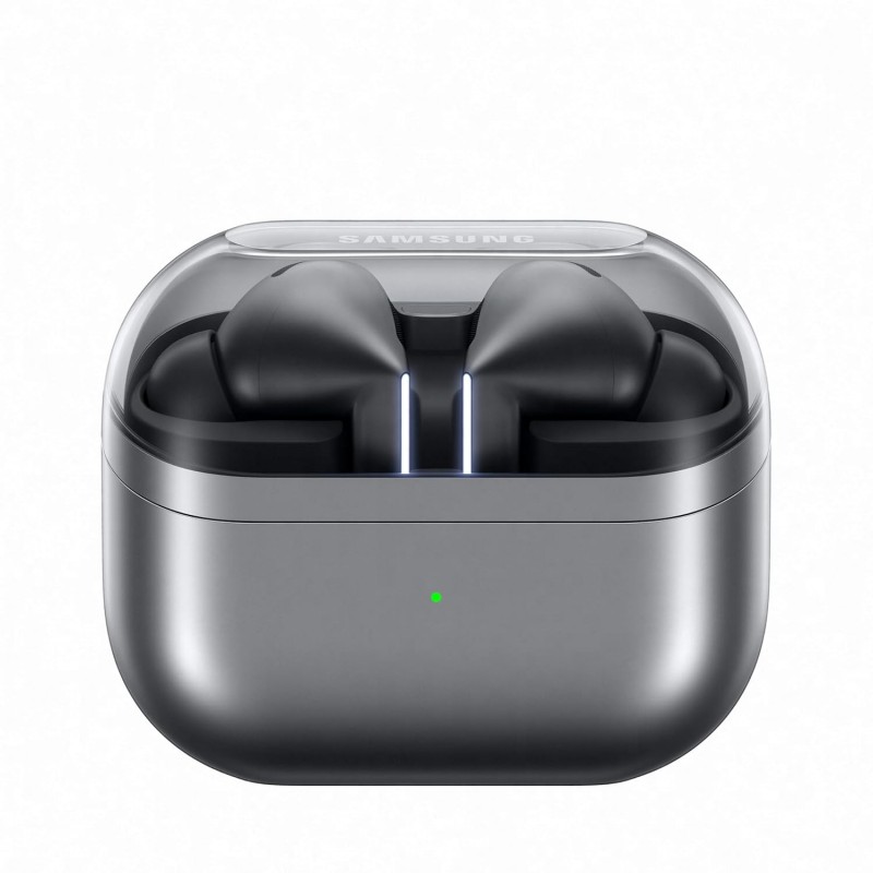 Samsung Galaxy Buds 3 Pro (Silver) with Galaxy AI | Adaptive ANC | Real-time Interpreter | 24-bit Hi-Fi Audio | Up to 37H Battery | IP57 Samsung Galaxy Buds 3 Pro (Silver) with Galaxy AI | Adaptive ANC | Real-time Interpreter | 24-bit Hi-Fi Audio | Up to 37H Battery | IP57