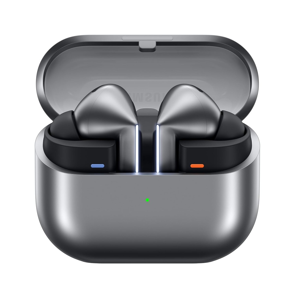 Samsung Galaxy Buds 3 Pro (Silver) with Galaxy AI | Adaptive ANC | Real-time Interpreter | 24-bit Hi-Fi Audio | Up to 37H Battery | IP57