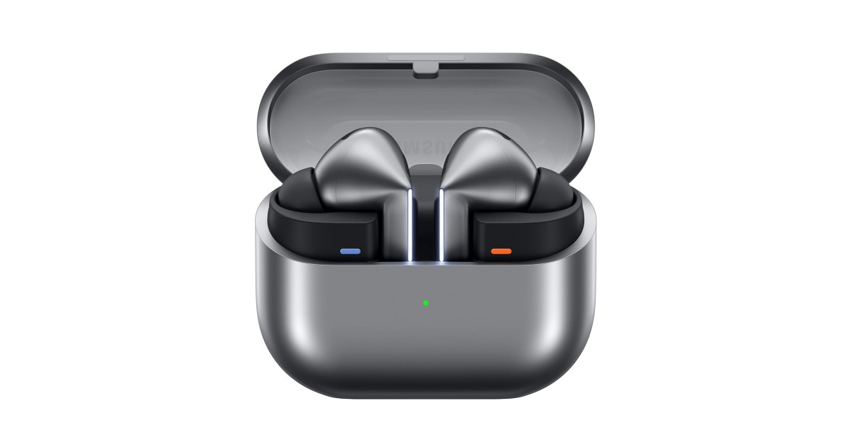 Samsung Galaxy Buds 3 Pro (Silver) with Galaxy AI | Adaptive ANC