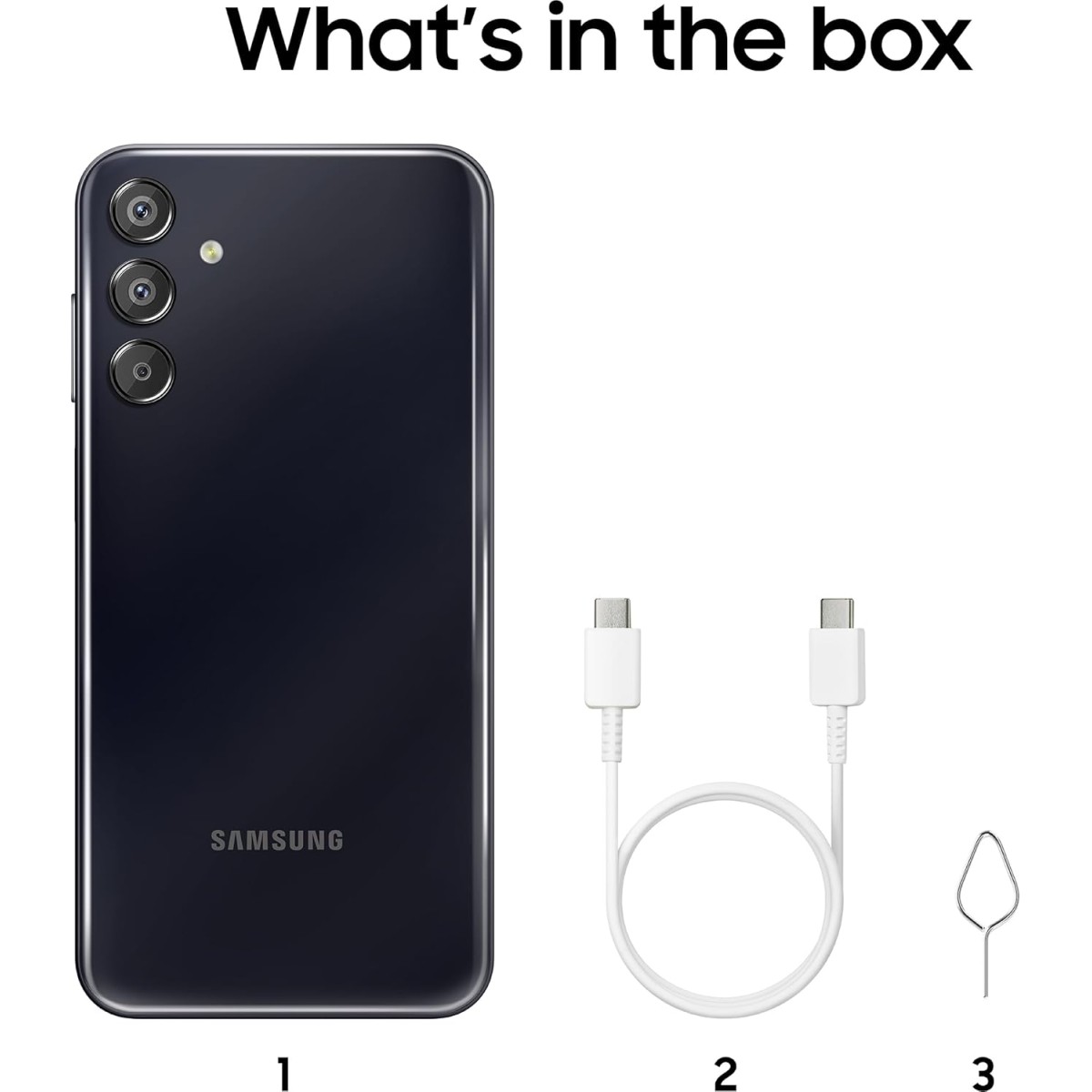 Samsung Galaxy F15 5G (Ash Black, 6GB RAM, 128 GB Storage) {open box}