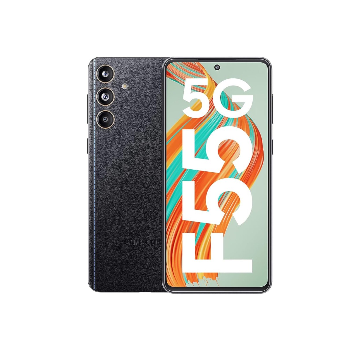 Samsung Galaxy F55 5G (Raisin Black, 256 GB) (8 GB RAM) {open box}