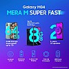 Samsung Galaxy M04 Dark Blue, 4GB RAM, 64GB Storage Upto 8GB RAM