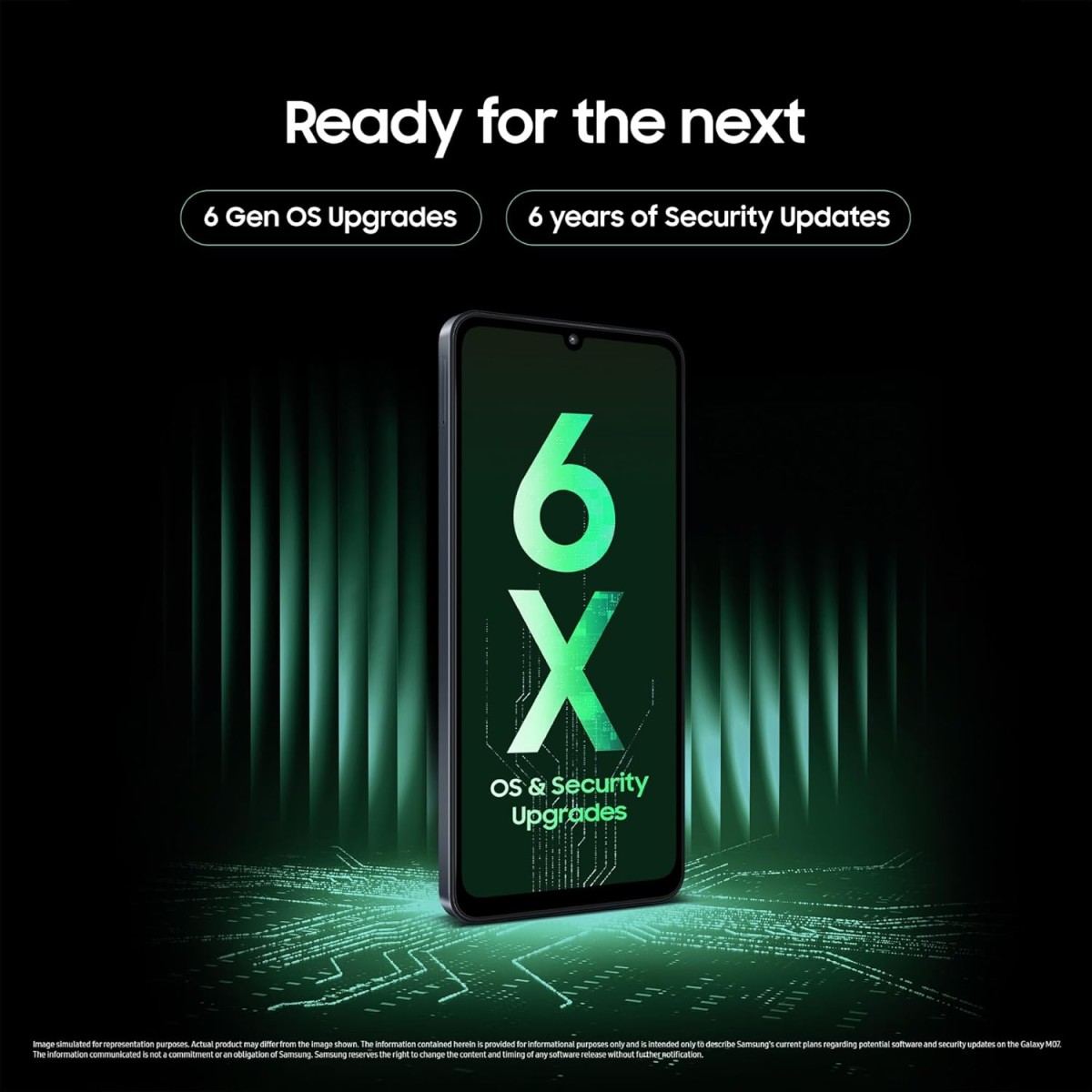 Samsung Galaxy M07 Mobile Black, 4GB RAM, 64GB Storage Samsung Galaxy M07 Mobile Black, 4GB RAM, 64GB Storage