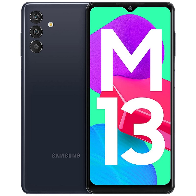 Samsung Galaxy M13 (Midnight Blue, 4GB, 64GB Storage) | 6000mAh Battery | Upto 8GB RAM with RAM Plus