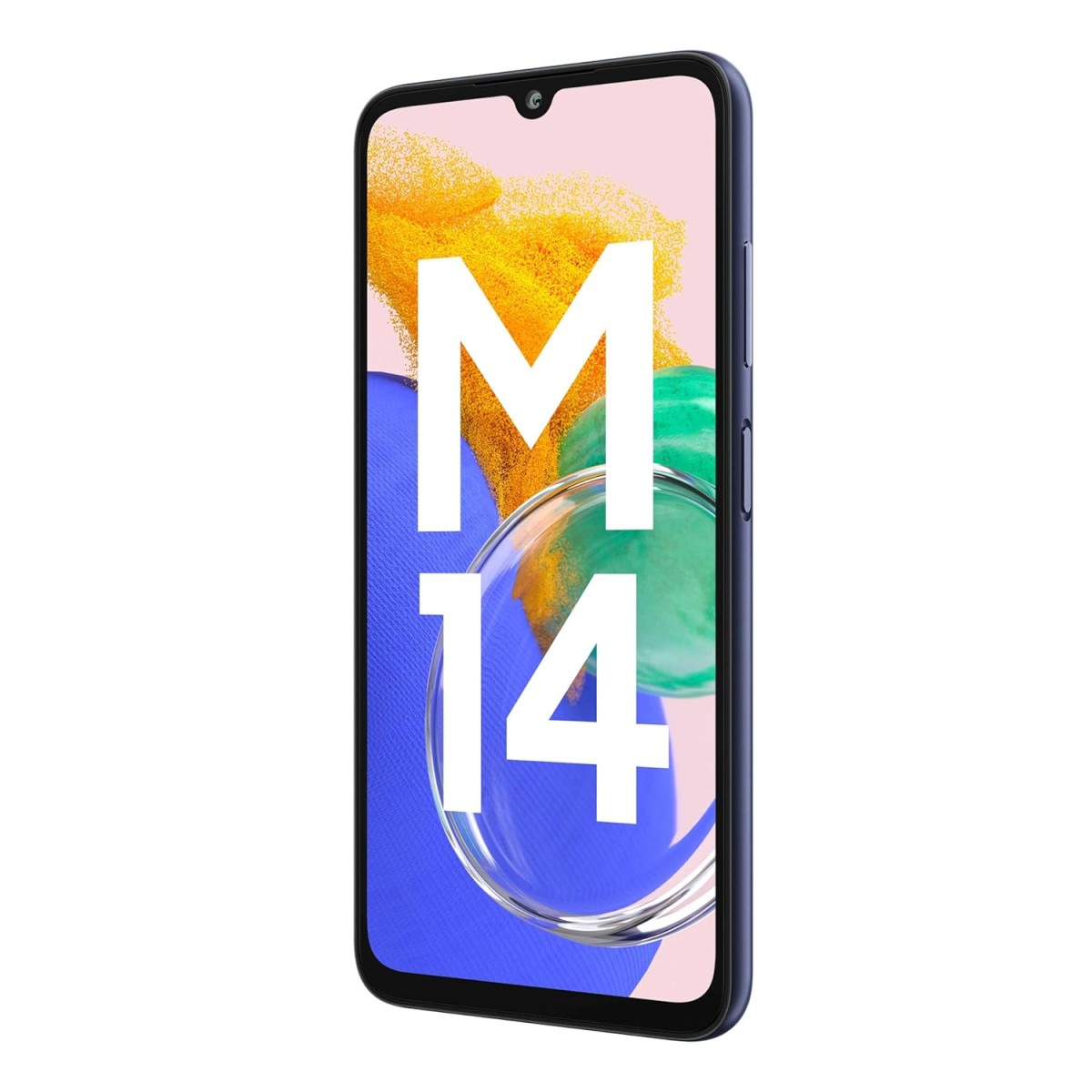 Samsung Galaxy M14 4G (Sapphire Blue,4GB,64GB) | 50MP Triple Cam | 5000mAh Battery | Snapdragon 680 Processor | 2 Gen. OS Upgrade & 4 Year Security Update | 8GB RAM with RAM Plus | Without Charger {open box}