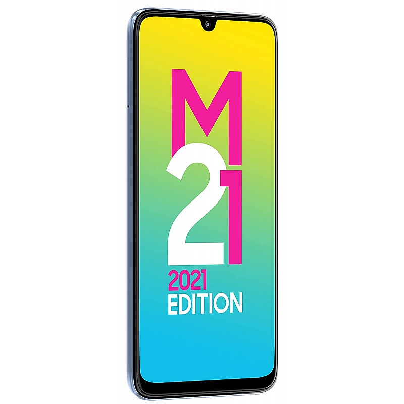 Samsung Galaxy M21 2021 Edition Arctic Blue, 6GB RAM, 128GB Storage (Refurbished)