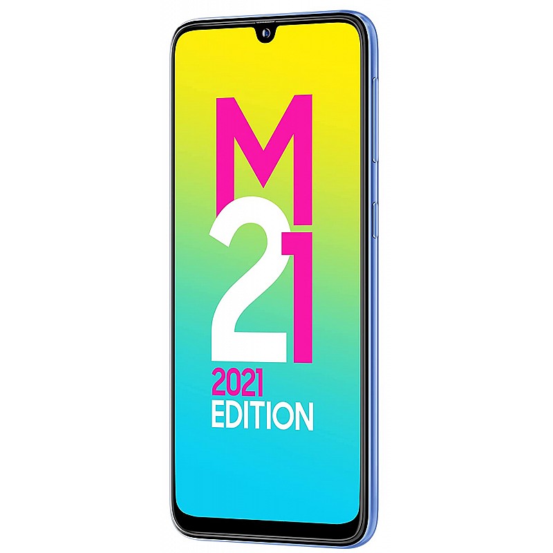 Samsung Galaxy M21 2021 Edition Arctic Blue, 6GB RAM, 128GB Storage (Refurbished)