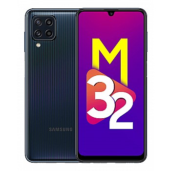 Samsung Galaxy M32 (Black, 4GB RAM, 64GB Storage) Refurbished