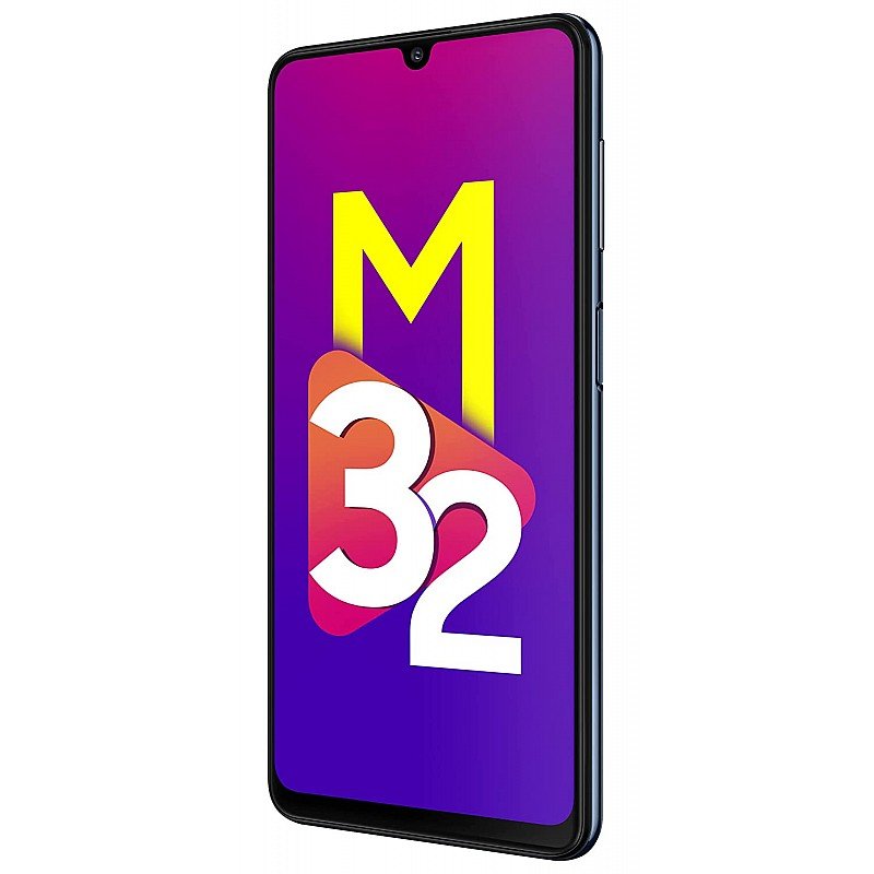 Samsung Galaxy M32 (Black, 6GB RAM, 128GB | FHD+ sAMOLED 90Hz Display | 6000mAh Battery | 64MP Quad Camera