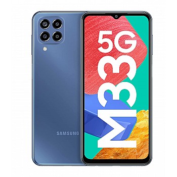 Samsung Galaxy M33 5G (Deep Ocean Blue, 6GB, 128GB Storage) (Seal Pack)