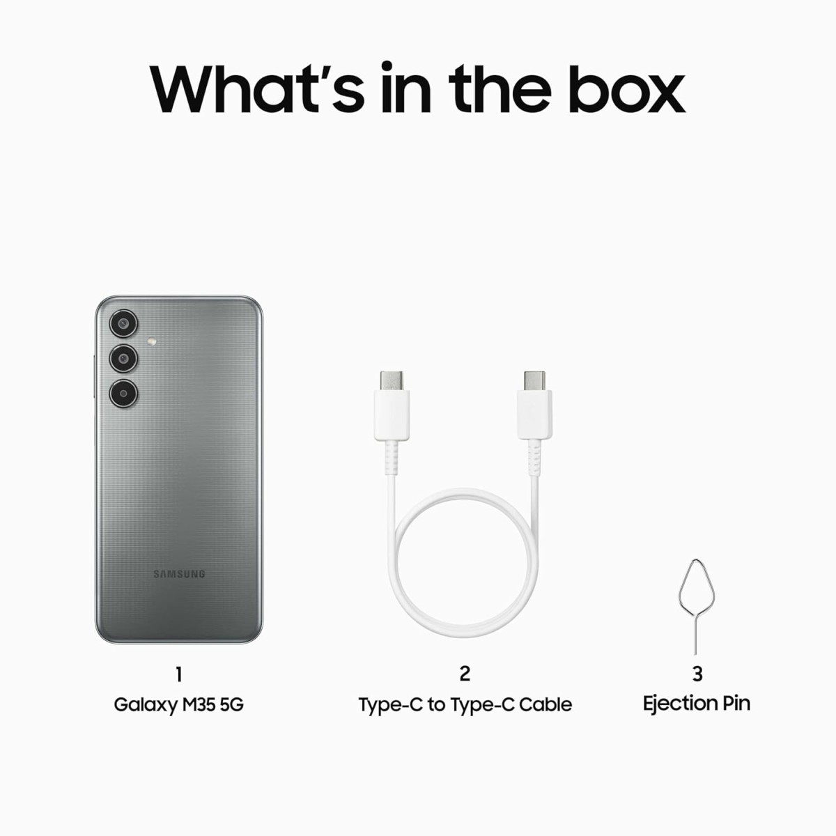 Samsung Galaxy M35 5G (Moonlight Blue,6GB RAM,128GB Storage)| Corning Gorilla Glass Victus+| AnTuTu Score 595K+ | Vapour Cooling Chamber | 6000mAh Battery | 120Hz Super AMOLED Display| Without Charger {open box}